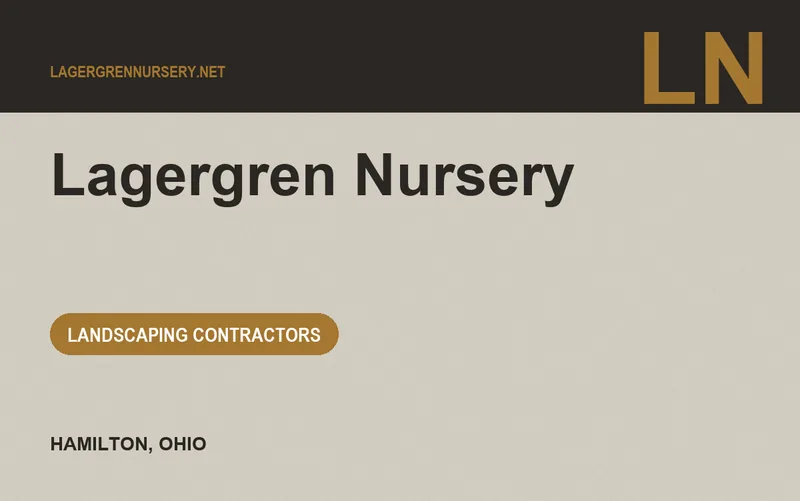 Lagergren Nursery in Hamilton, Ohio