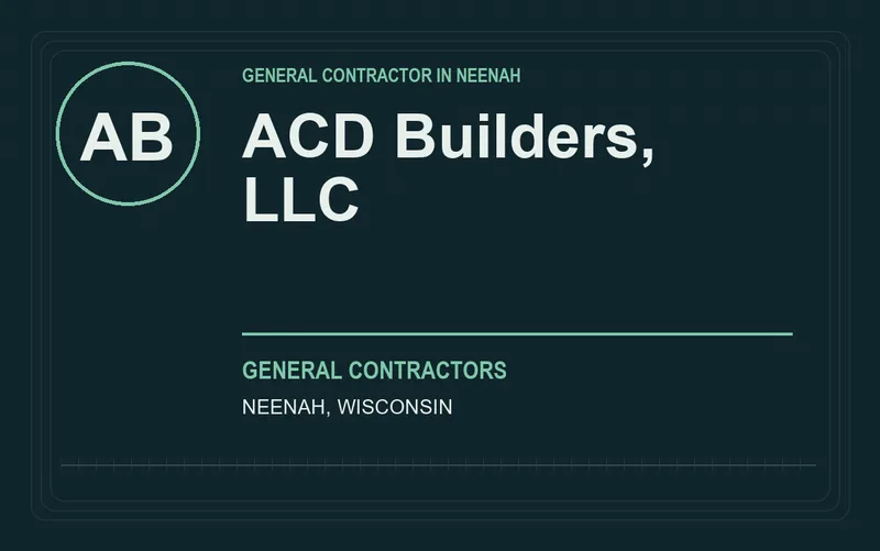 ACD Builders, LLC in Neenah, Wisconsin