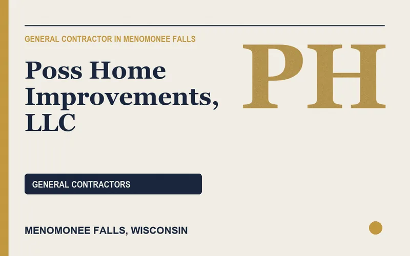 Poss Home Improvements, LLC in Menomonee Falls, Wisconsin