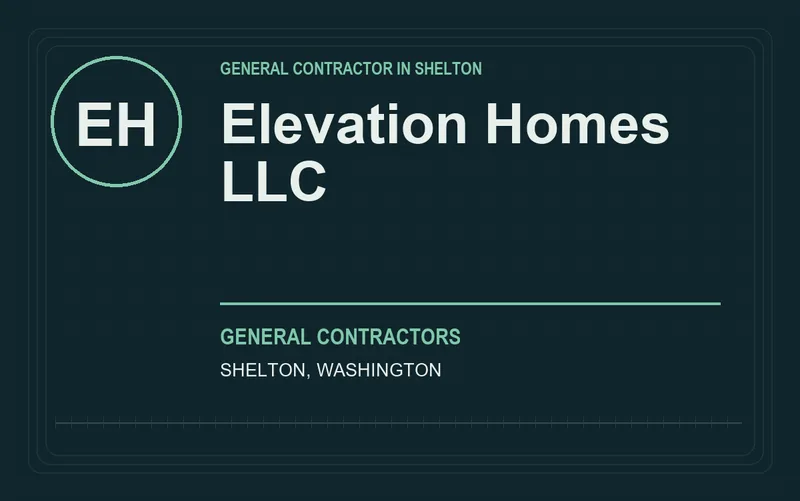 Elevation Homes LLC in Shelton, Washington