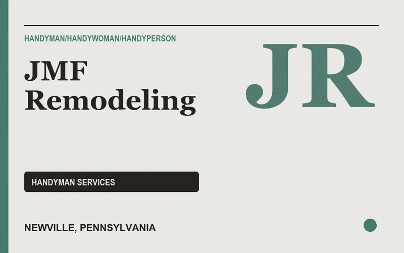 JMF Remodeling in Newville, Pennsylvania
