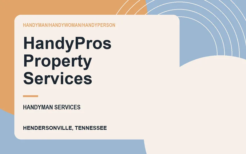 HandyPros Property Services in Hendersonville, Tennessee