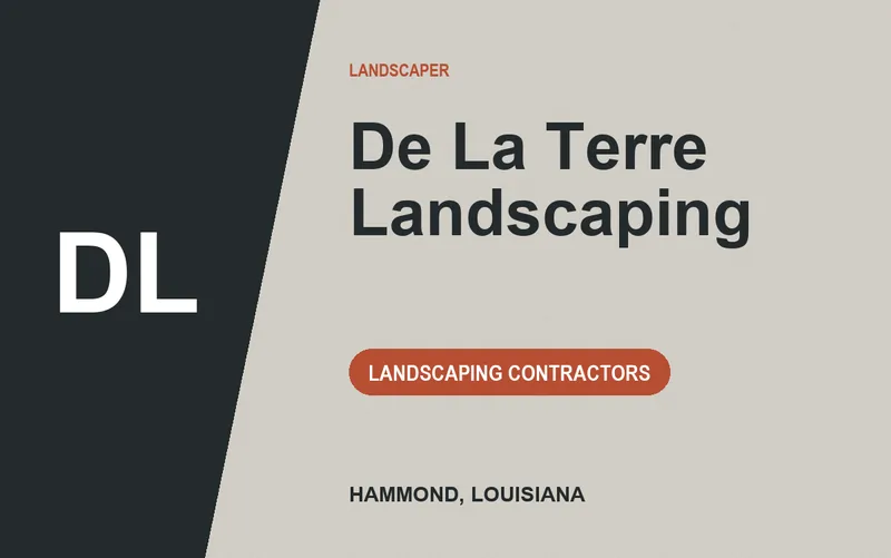 De La Terre Landscaping in Hammond, Louisiana