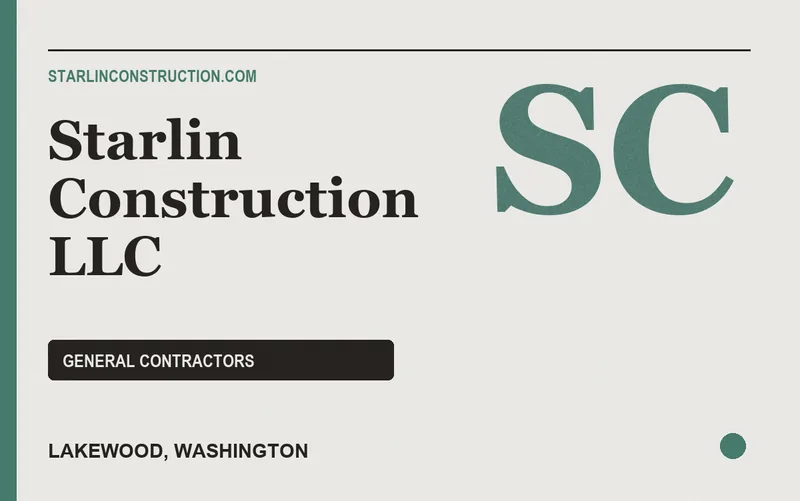 Starlin Construction LLC in Lakewood, Washington
