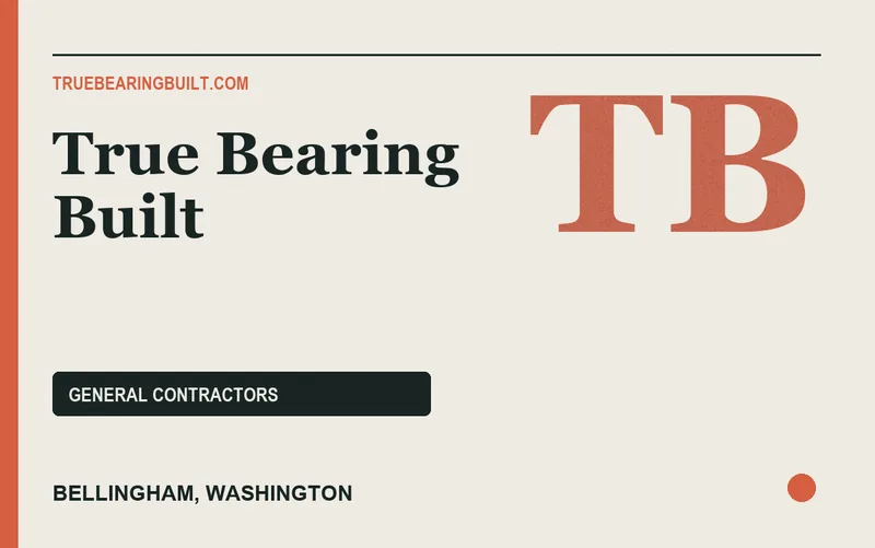 True Bearing Built in Bellingham, Washington