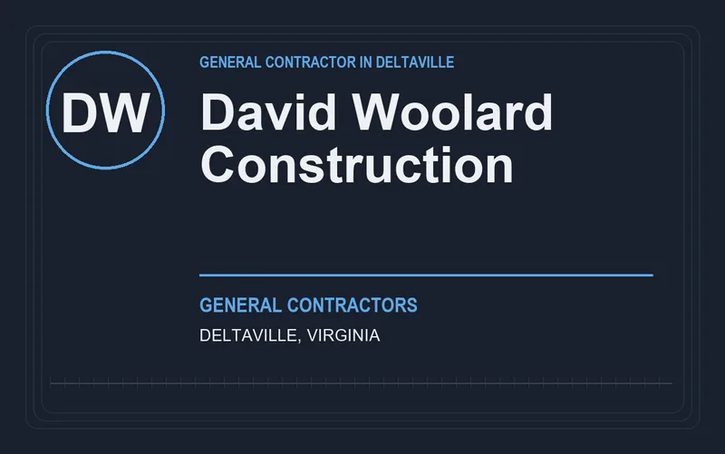 David Woolard Construction in Deltaville, Virginia