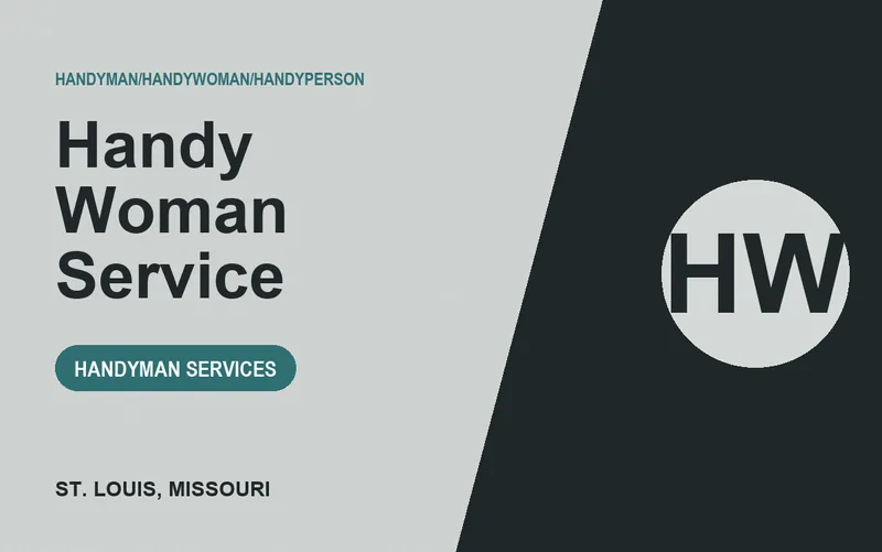 Handy Woman Service in St. Louis, Missouri