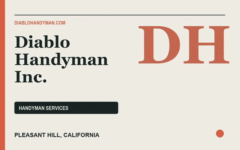 Diablo Handyman Inc. in Pleasant Hill, California