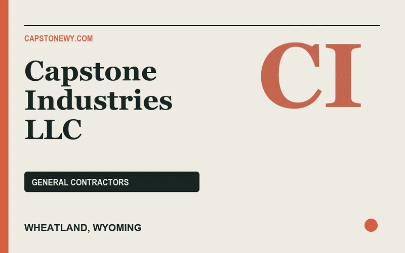 Capstone Industries LLC in Wheatland, Wyoming