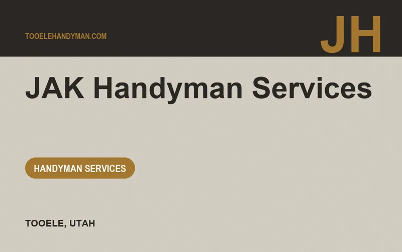 JAK Handyman Services in Tooele, Utah