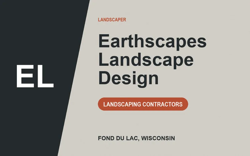 Earthscapes Landscape Design in Fond du Lac, Wisconsin