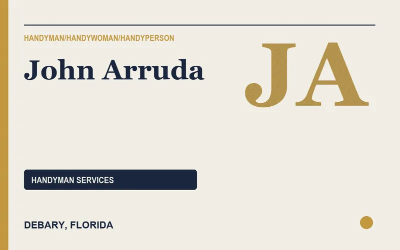 John Arruda in DeBary, Florida