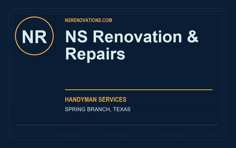 NS Renovation & Repairs in Spring Branch, Texas