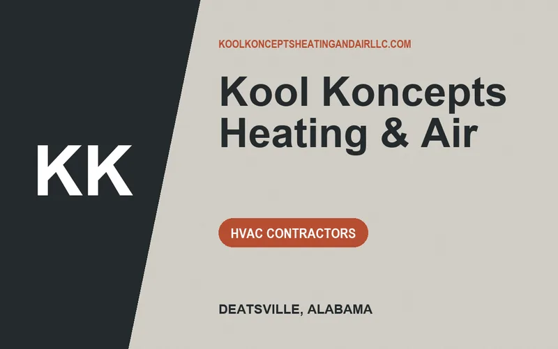 Kool Koncepts Heating & Air in Deatsville, Alabama