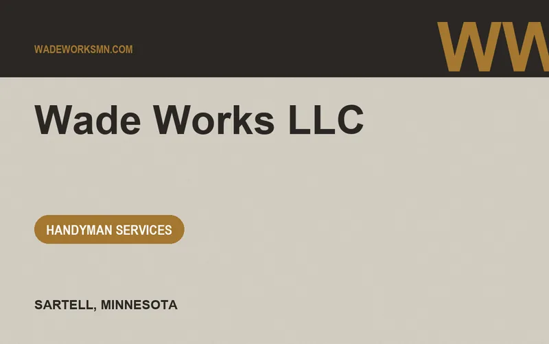 Wade Works LLC in Sartell, Minnesota
