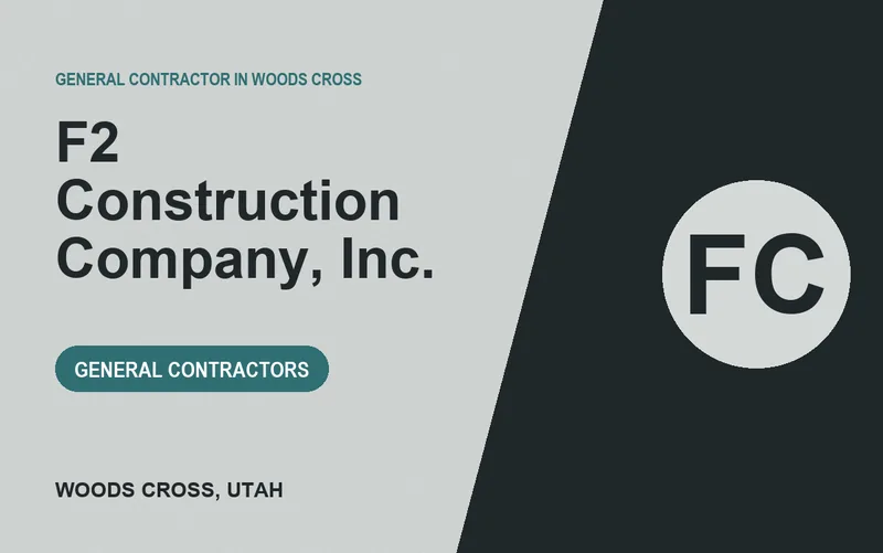 F2 Construction Company, Inc. in Woods Cross, Utah