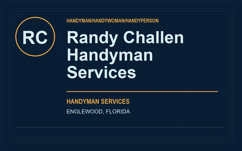 Randy Challen Handyman Services in Englewood, Florida