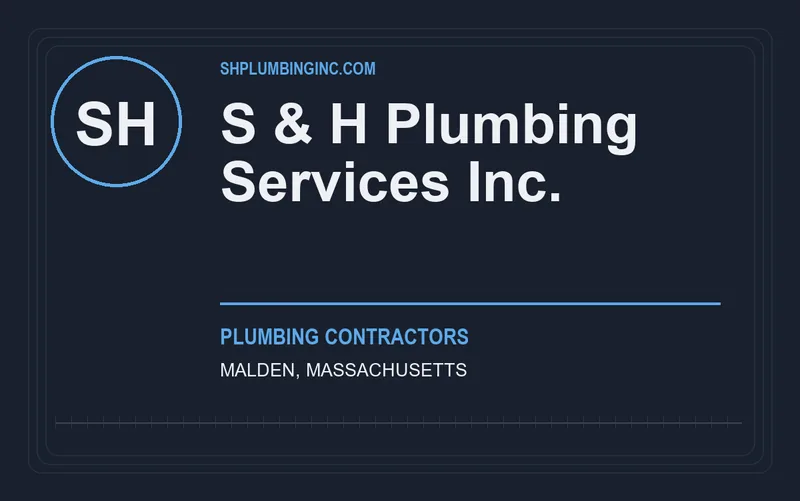 S & H Plumbing Services Inc. in Malden, Massachusetts
