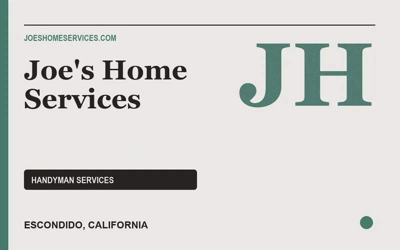 Joe's Home Services in Escondido, California