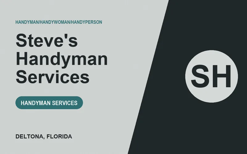 Steve's Handyman Services in Deltona, Florida