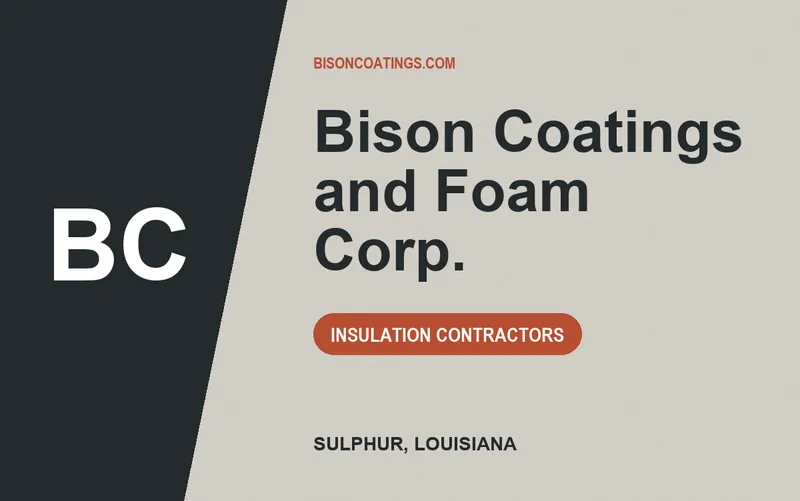 Bison Coatings and Foam Corp. in Sulphur, Louisiana