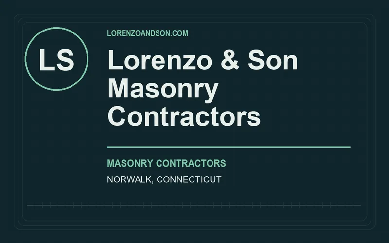 Lorenzo & Son Masonry Contractors in Norwalk, Connecticut