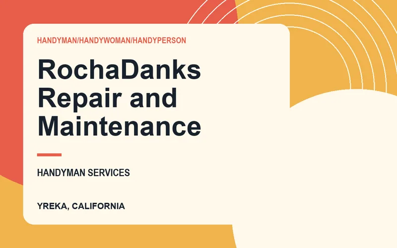 RochaDanks Repair and Maintenance in Yreka, California