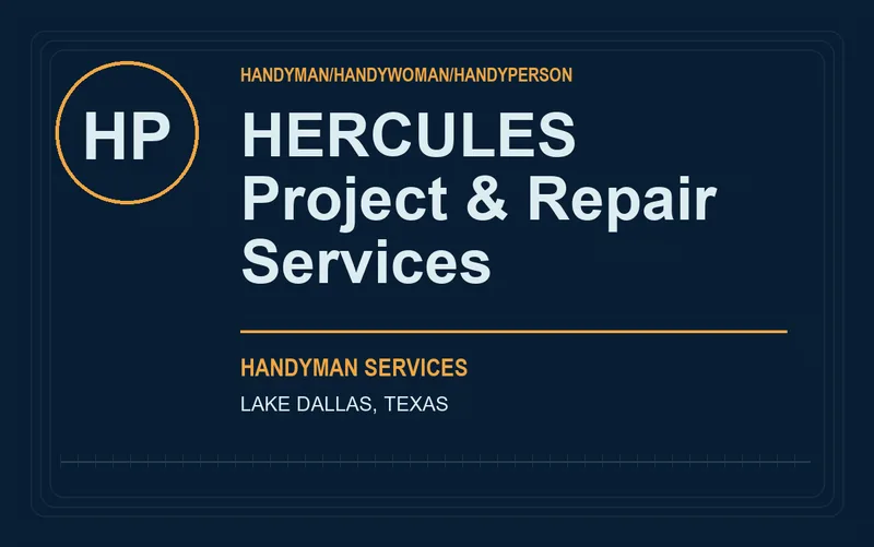 HERCULES Project & Repair Services in Lake Dallas, Texas