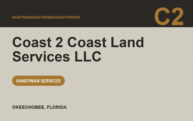 Coast 2 Coast Land Services LLC in Okeechobee, Florida