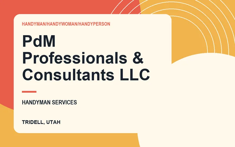 PdM Professionals & Consultants LLC in Tridell, Utah
