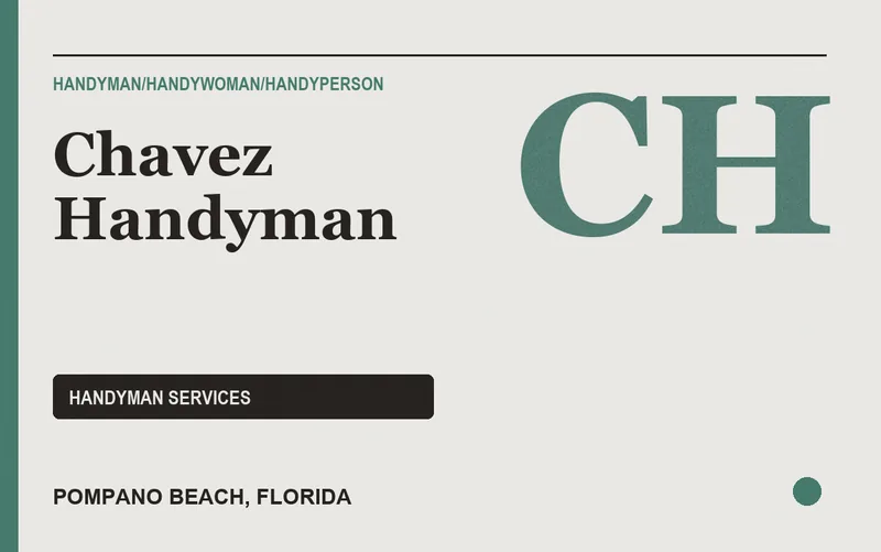 Chavez Handyman in Pompano Beach, Florida