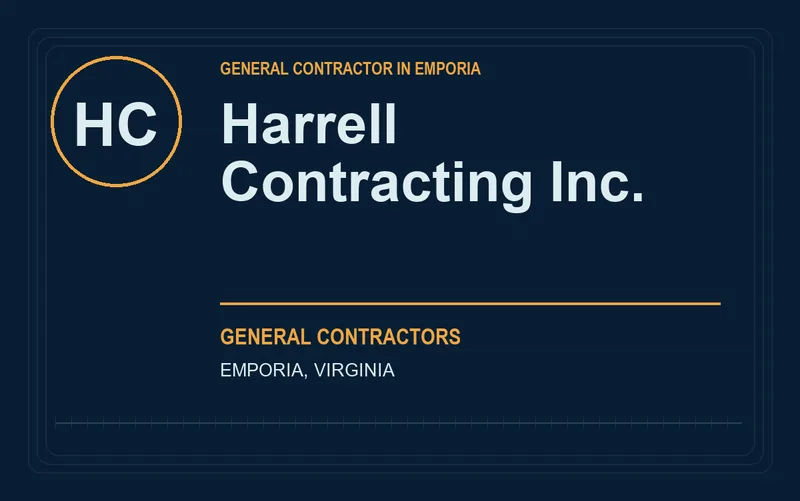 Harrell Contracting Inc. in Emporia, Virginia