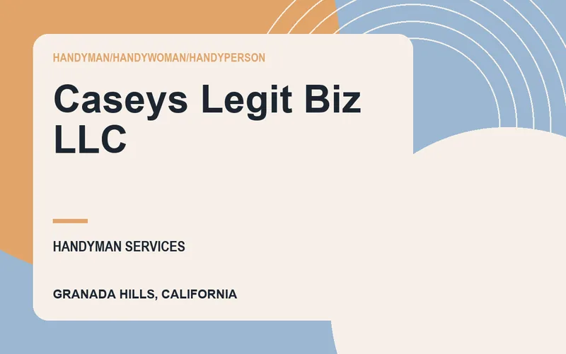 Caseys Legit Biz LLC in Granada Hills, California