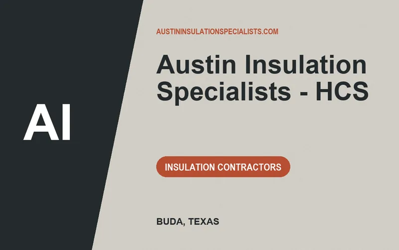 Austin Insulation Specialists - HCS in Buda, Texas