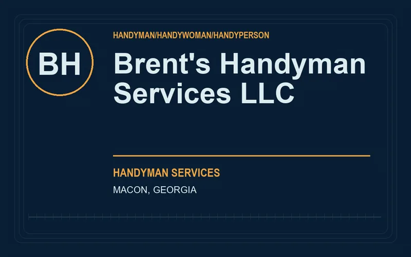 Brent's Handyman Services LLC in Macon, Georgia