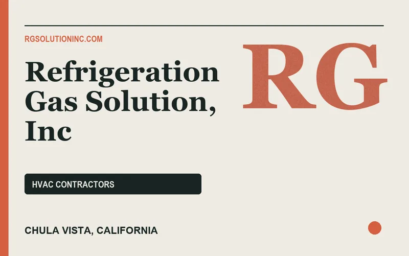 Refrigeration Gas Solution, Inc in Chula Vista, California