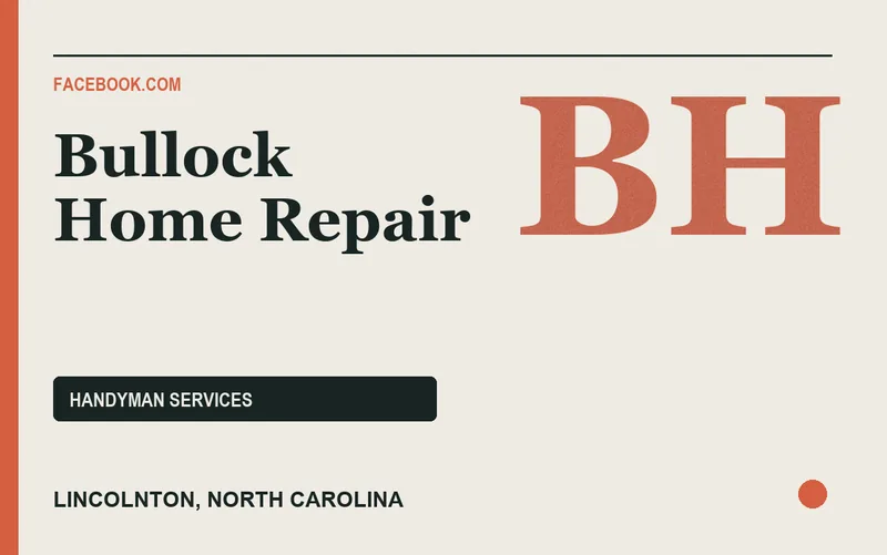 Bullock Home Repair in Lincolnton, North Carolina