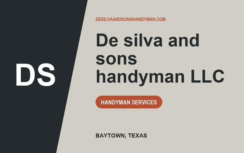 De silva and sons handyman LLC in Baytown, Texas