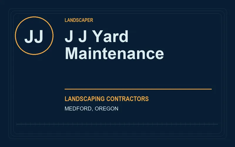 J J Yard Maintenance in Medford, Oregon
