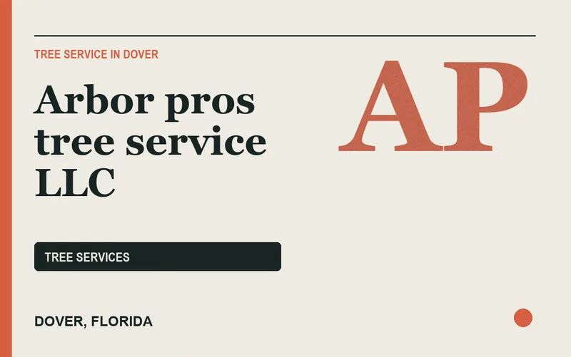 Arbor pros tree service LLC in Dover, Florida
