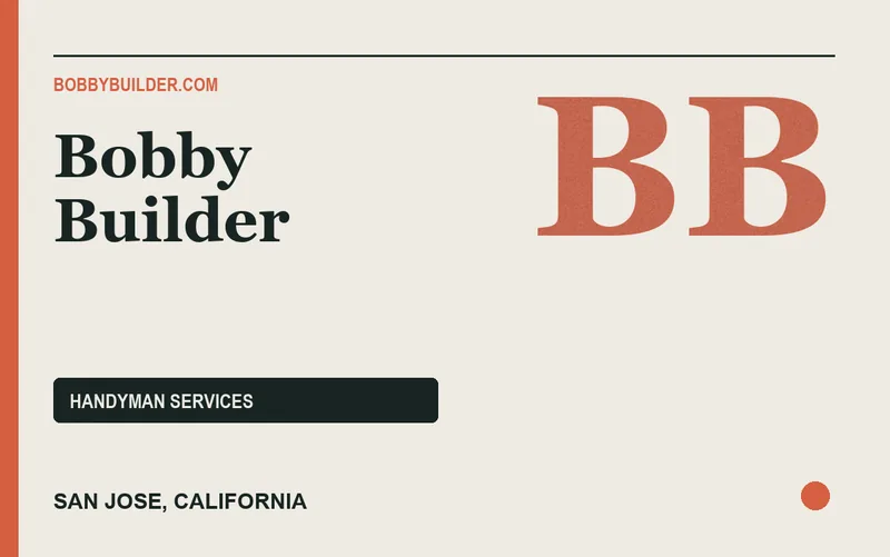 Bobby Builder in San Jose, California