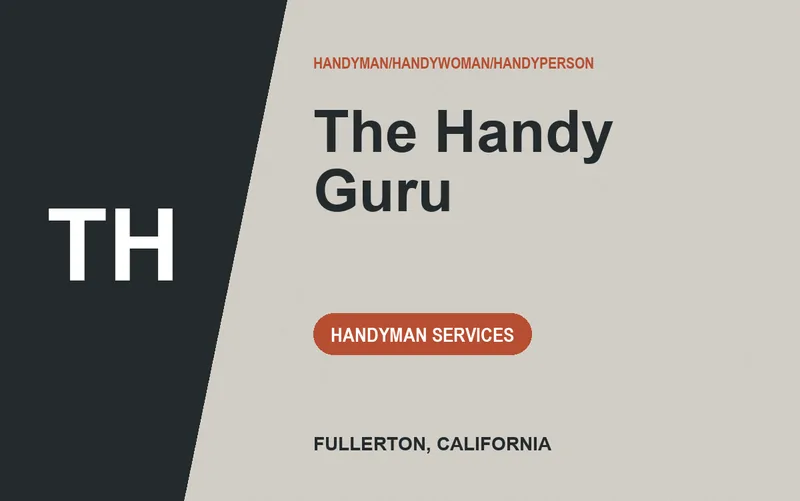 The Handy Guru in Fullerton, California