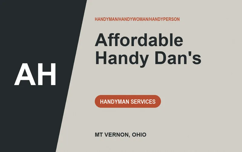 Affordable Handy Dan's in Mt Vernon, Ohio