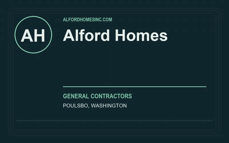 Alford Homes in Poulsbo, Washington
