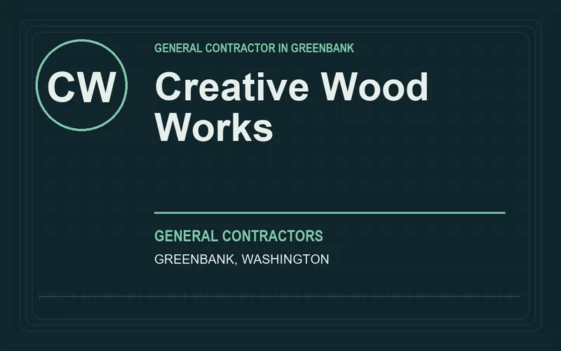 Creative Wood Works in Greenbank, Washington