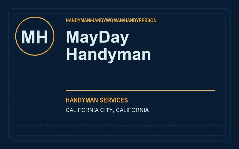 MayDay Handyman in California City, California