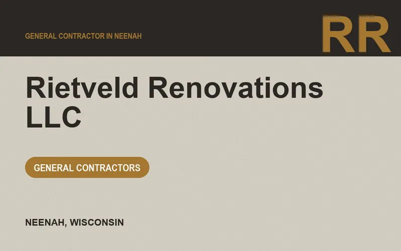 Rietveld Renovations LLC in Neenah, Wisconsin