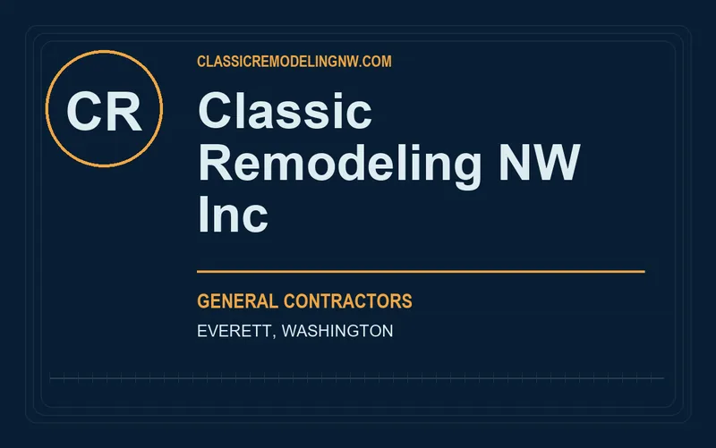 Classic Remodeling NW Inc in Everett, Washington