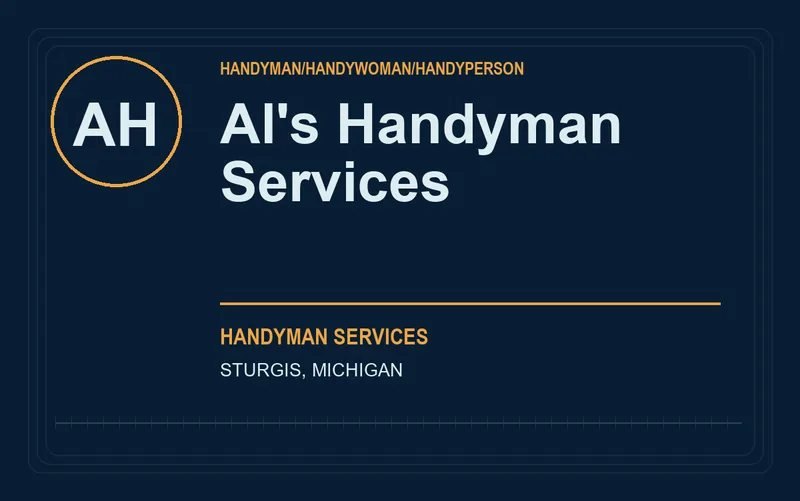 Al's Handyman Services in Sturgis, Michigan