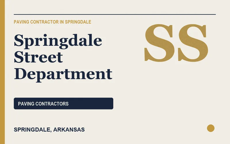 Springdale Street Department in Springdale, Arkansas